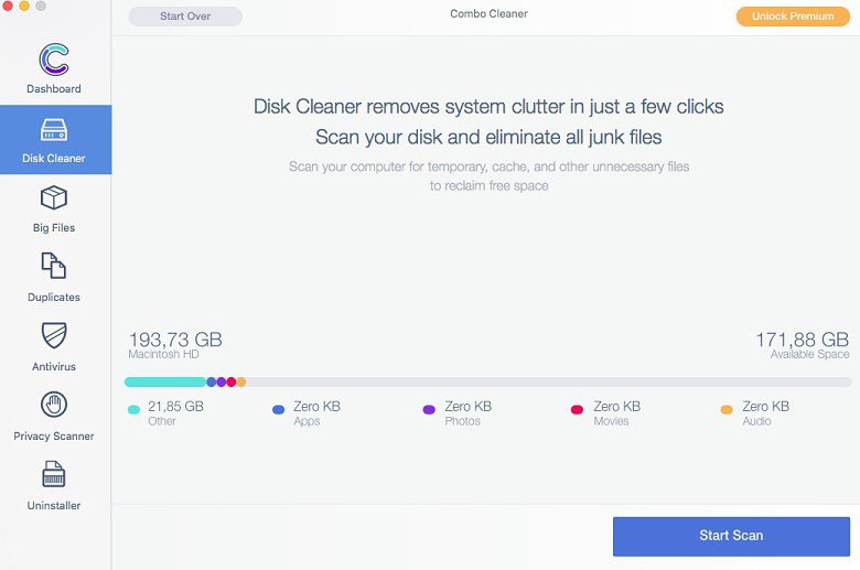 system cleaner mac fre